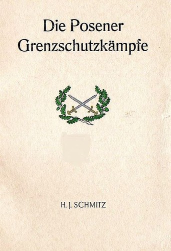 Cover for Die Posener Grenzschutzkämpfe 1918/19