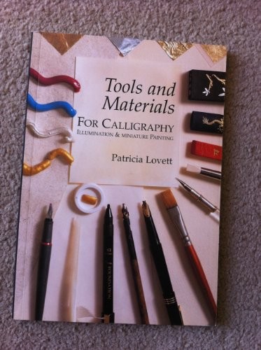 Cover for Tools and materials for calligraphy, illumination and miniature painting