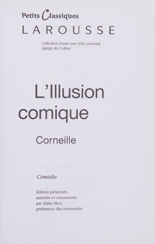 Cover for illusion comique edition 2012