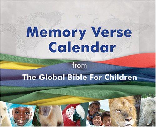 Cover for Memory Verse Calendar