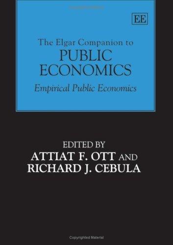Cover for The Elgar companion to public economics