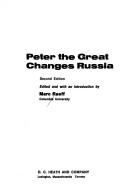 Cover for Peter the Great changes Russia.