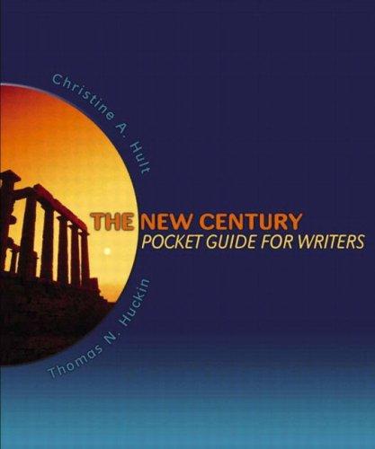 Cover for The new century pocket guide for writers