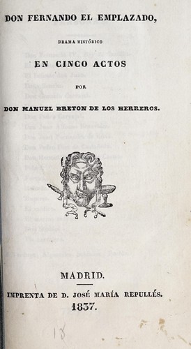 Cover for Don Fernando el emplazado