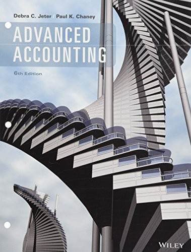 Cover for Advanced Accounting, Binder Ready Version