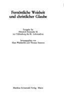 Cover for Fernöstliche Weisheit und christlicher Glaube