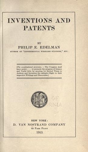 Cover for Inventions and patents
