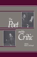 Cover for The poet and the critic