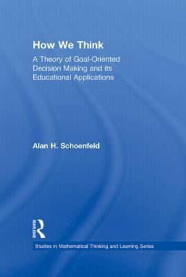 Cover for How We Think
            
                Studies in Mathematical Thinking and Learning