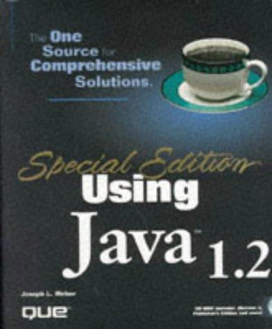 Cover for Using Java 1.2