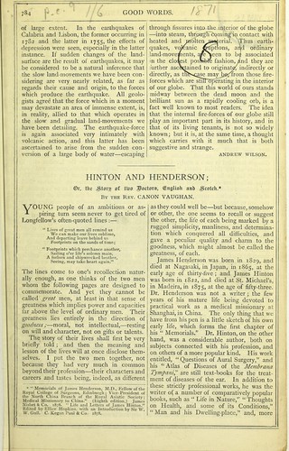 Cover for Hinton and Henderson, or, The story of two doctors, English and Scotch