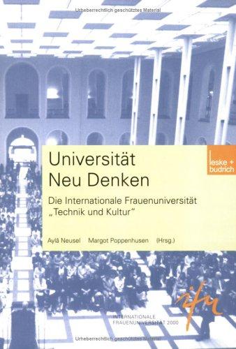 Cover for Universität Neu denken