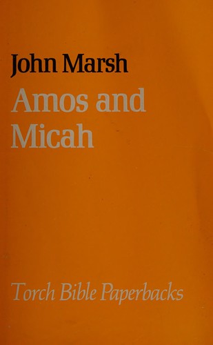 Cover for Amos and Micah