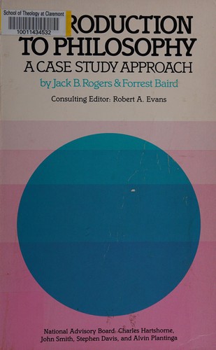 Cover for Introduction to philosophy