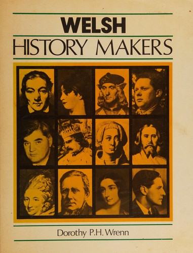Cover for Welsh history makers.