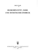 Cover for Bildkomplexität, Farbe und ästhetischer Eindruck