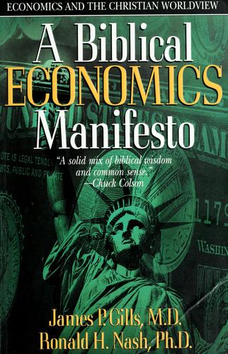 Cover for A biblical economics manifesto