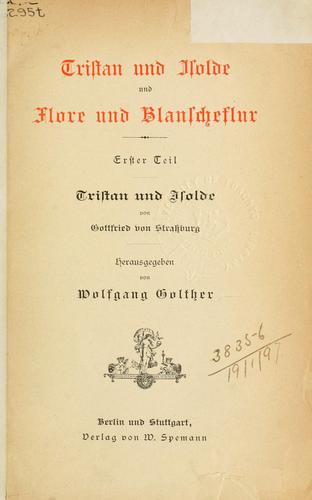Cover for Tristan und Isolde