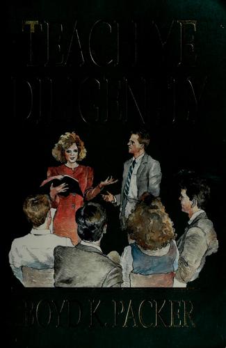 Cover for Teach ye diligently