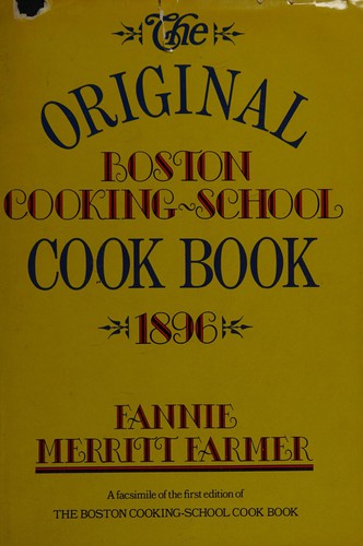 Cover for Original Boston Cooking School Cookbook