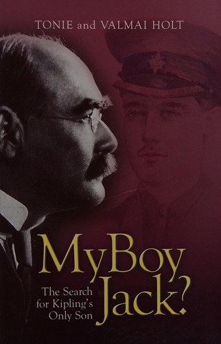 Cover for 'My boy Jack?'