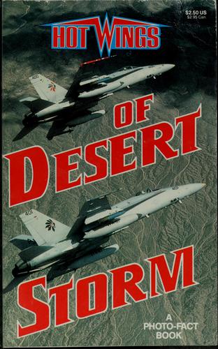 Cover for Hot wings of Desert Storm