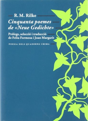 Cover for Cinquanta poemes de "Neue Gedichte"