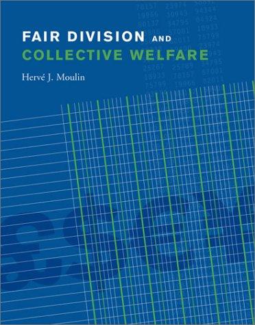 Cover for Fair Division and Collective Welfare