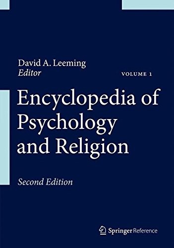 Cover for Encyclopedia of Psychology and Religion