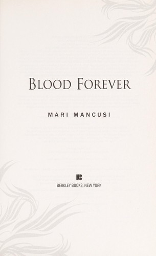 Cover for Blood forever