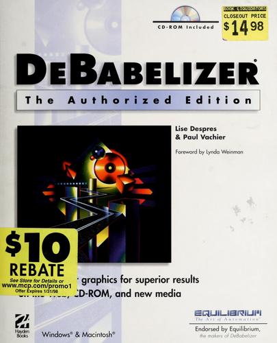 Cover for DeBabelizer