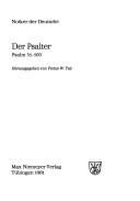 Cover for Der Psalter