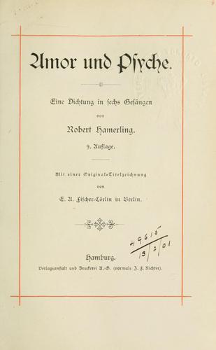 Cover for Amor und Psyche