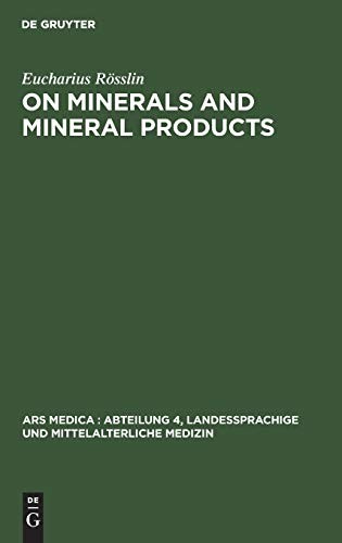 Cover for On minerals and mineral products