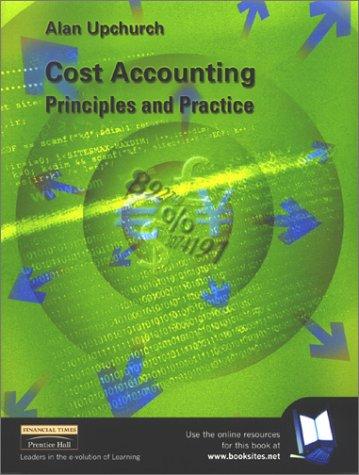 Cover for Cost Accounting
