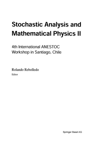 Cover for Stochastic Analysis and Mathematical Physics II