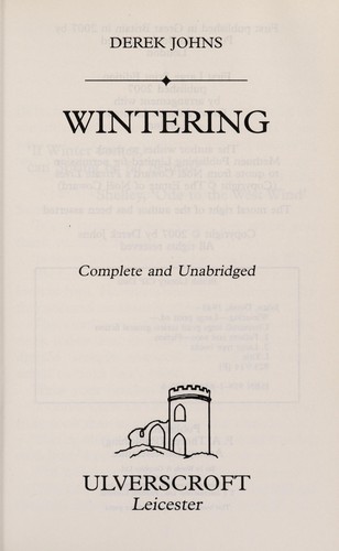 Cover for Wintering