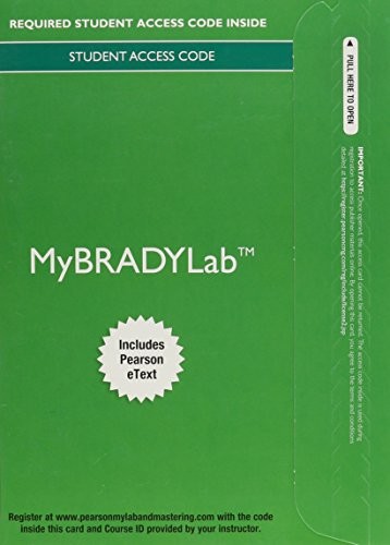 Cover for MyLab BRADY with Pearson eText -- Access Card -- for Emergency Care