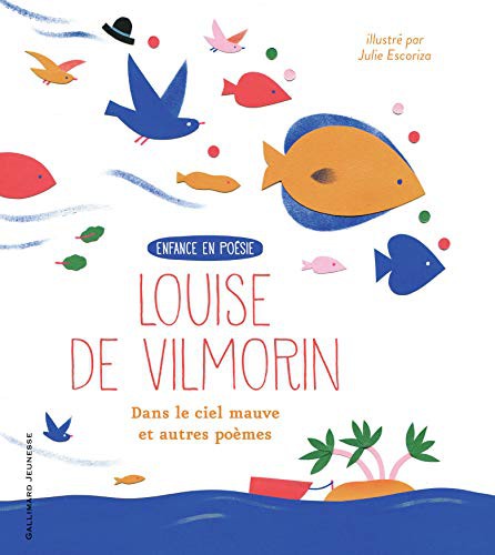 Cover for Dans le ciel mauve et autres poèmes
