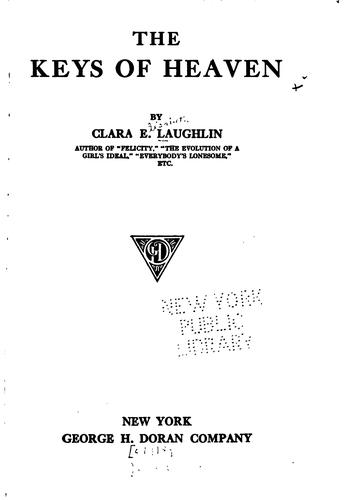 Cover for The keys of heaven