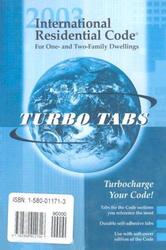 Cover for International Residential Code 2003-Tabs F/Softbound Version