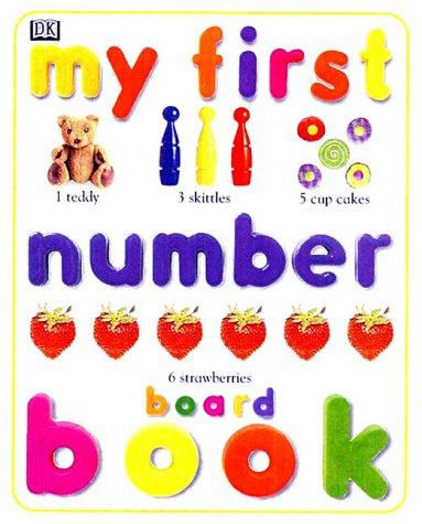 Cover for My first number board book.