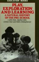 Cover for Play Exploration, and Learning