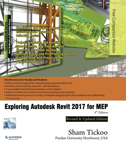 Cover for Exploring Autodesk Revit 2017 for MEP