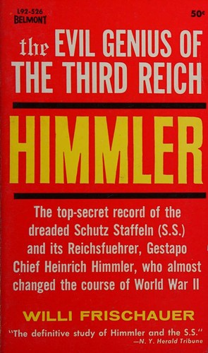 Cover for Himmler, the evil genius of the Third Reich