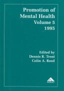 Cover for Promotion of Mental Health (Promotion of Mental Health, Vol 4, 1994)