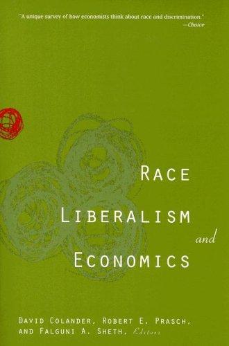 Cover for Race, Liberalism, and Economics