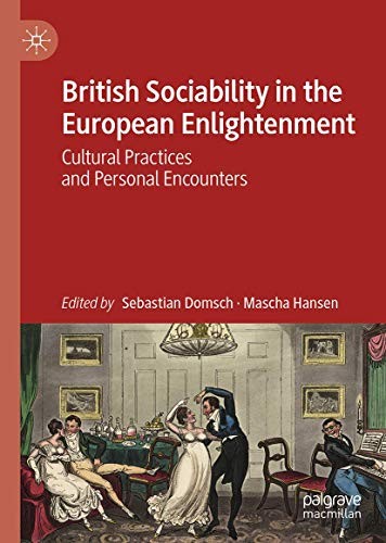 Cover for British Sociability in the European Enlightenment
