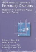 Cover for Time-limited day treatment for personality disorders