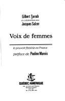 Cover for Voix de femmes
